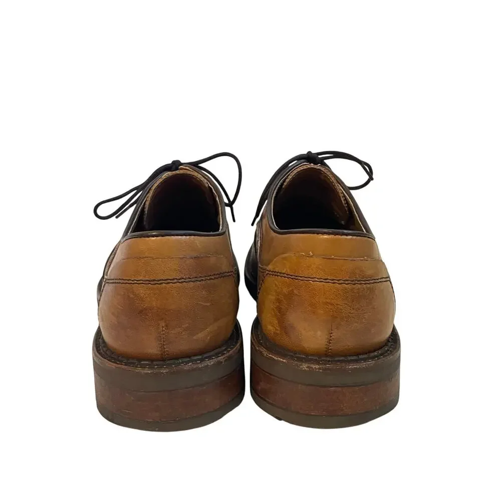 Johnston & Murphy Men’s Tan Brown Wingtip Dress Shoes Size 8.5M